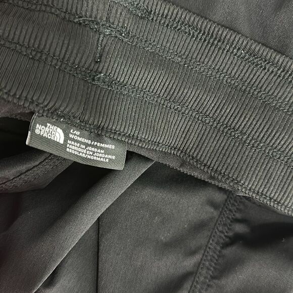The North Face Black Drawstring Waist Women’s Jogger Sweatpants Size L - Picture 6 of 11